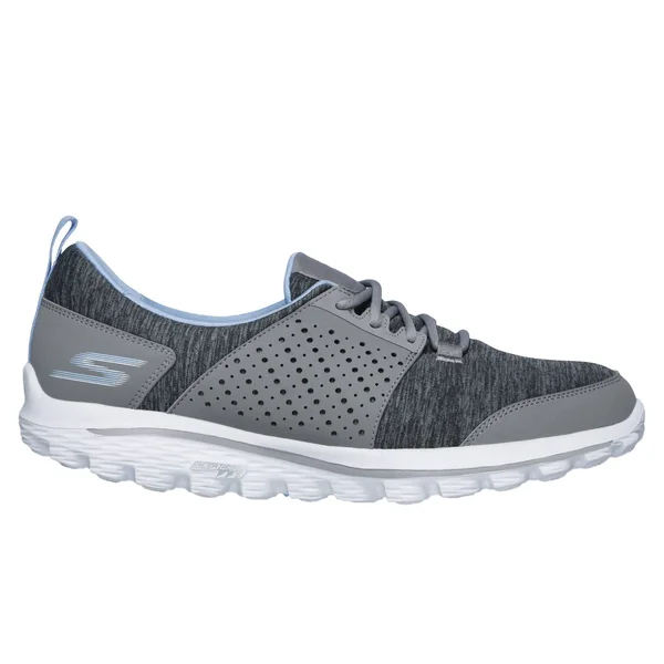 Skechers Women's Go Walk 2 - Sugar Golf Shoes - Relaxed Fit - Gray/Blue