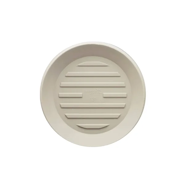 Crescent Garden A990817T Round 8x22 Universal Saucer - 8x22 Weathered Stone