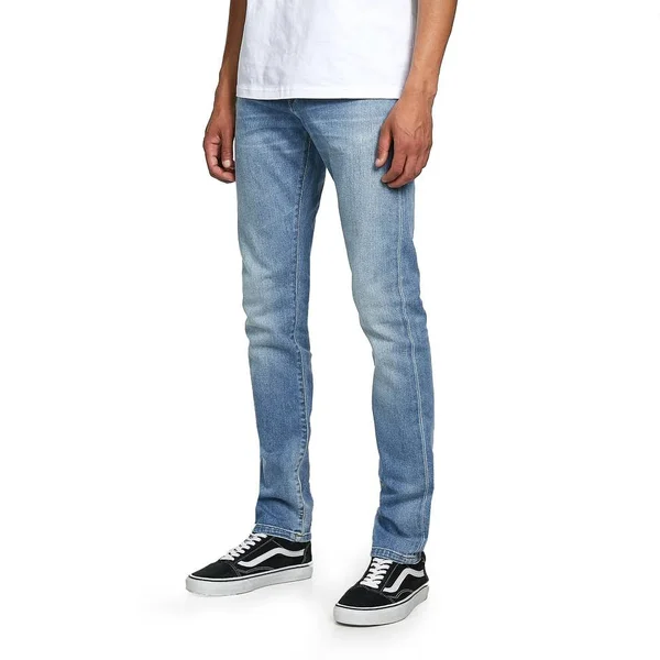 Carhartt WIP Rebel Pant Spicer Blue Stretch Denim, 11.75 oz - Blue - 34/34 - Men