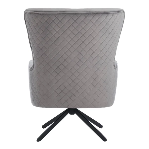 Safavieh SFV5015A Alejandro Velvet Accent Chair Slate Grey