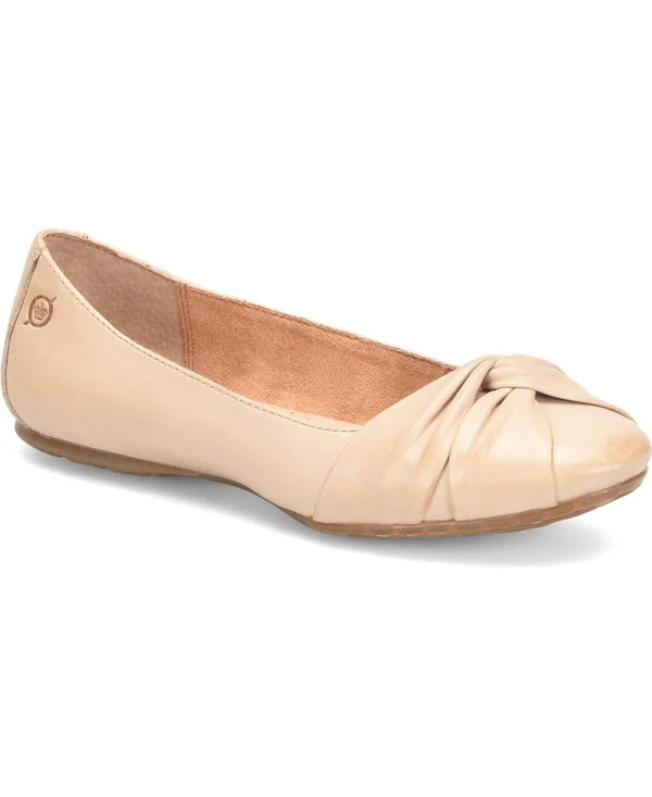 Born Lilly Flats, Created for Macy&s - Natural Leather