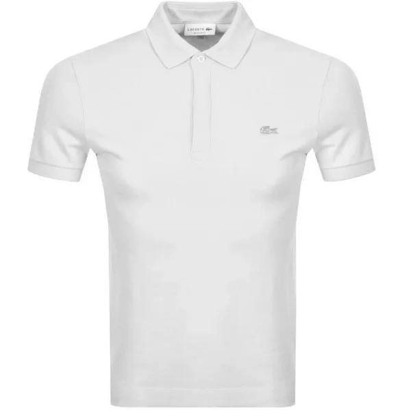 Lacoste Short Sleeved Polo T Shirt White