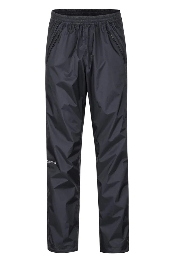 Marmot Men's PreCip Eco Full Zip Pant Long Black M