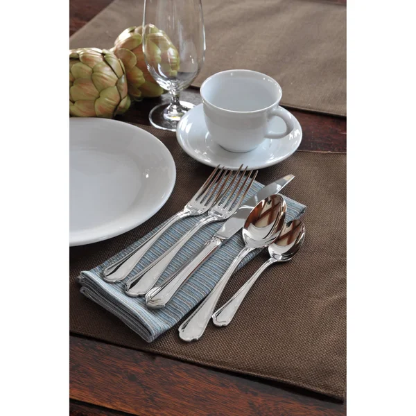 Oneida T314SRBF Sant& Andrea Rossini Round Bowl Soup Spoon - 18/10