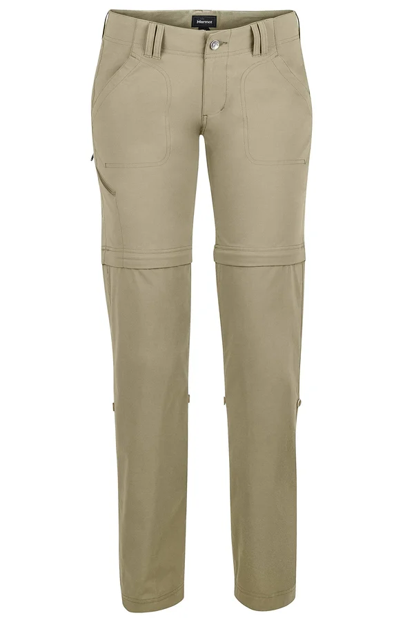Marmot Lobo&s Convertible Pant - Women's New Desert Khaki, 14