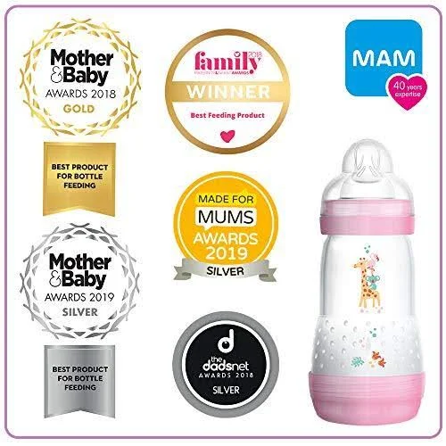 Mam Easy Start Self Sterilising Anti Colic Starter Set - Large, Green
