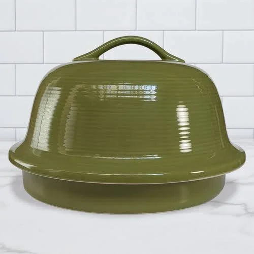 Sassafras Enterprises 1005GGRM Superstone La Cloche - Green Glaze
