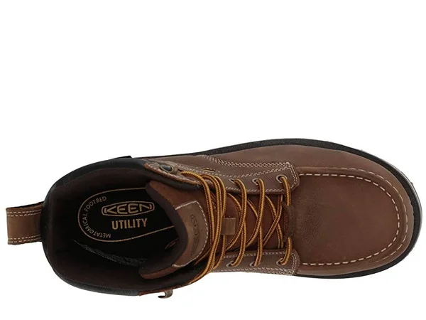 Keen Utility 6x22 Cincinnati Composite Toe Waterproof Boots, Men's Belgian/Sandshell