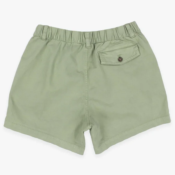 Men's 5.5x22 Inseam Shorts, Elastic-Waist Stretch Shorts, Bearbottom, Olive, 5.5x22, XL