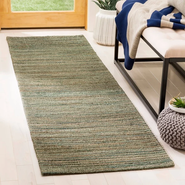 Safavieh Cape Cod CAP503B Area Rug Sage, Natural 2&3x22 x 8& Runner