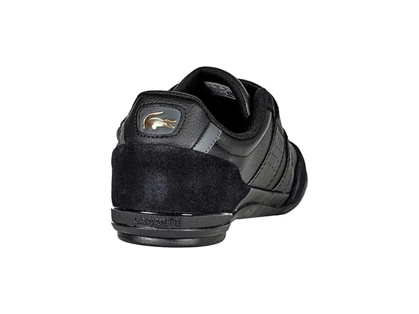 Lacoste Misano Strap Suede Men's Shoes Black-Dark Grey 7-40cma0061-237