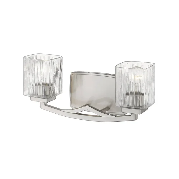 Zaid 2 Light Vanity - Brown - Bronze