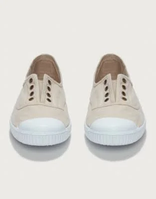 The White Company Victoria Dora Sneakers, Sand, US 8