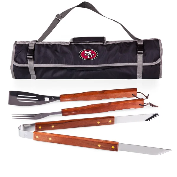 Picnic Time San Francisco 49ers 3-Piece BBQ Tote