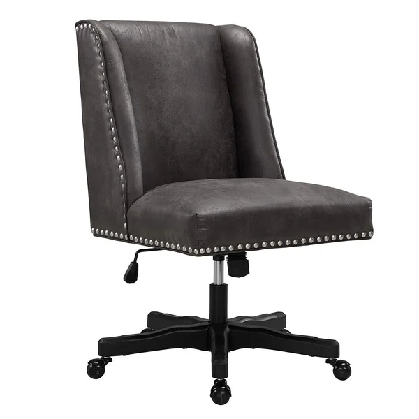 Linon Home D閏or Davis Office Chair - Gray PU