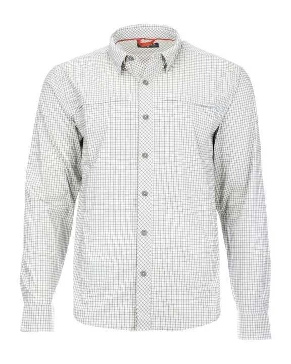 Simms Stone Cold LS Shirt Meridian Madras Plaid - 3XL