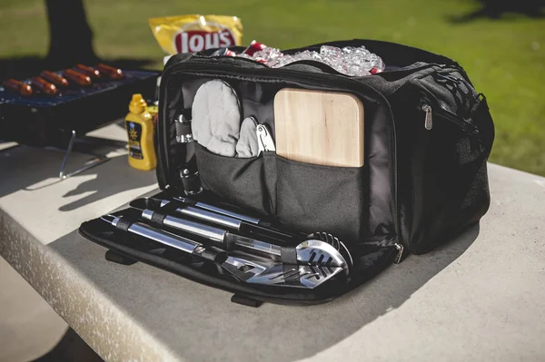Washington Football Team - BBQ Kit Grill Set & Cooler, (Black) by Picnic Time Family of Brands