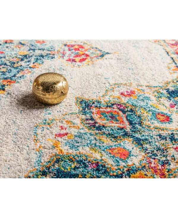 Unique Loom Penrose Alexis Ivory 10 ft. x 14 ft. Area Rug