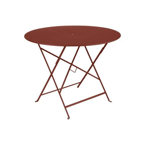 Fermob - Bistro Folding Table, Round, Ø 96 cm, Cotton White