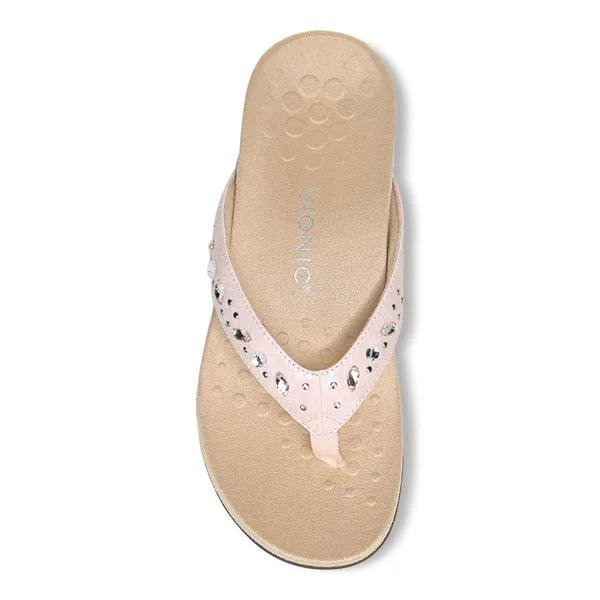 Vionic Lucia Women's Shoes Pink Snake : 8.5 M