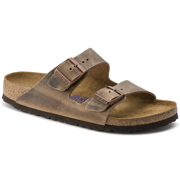 Birkenstock Arizona Soft Footbed (39 Tobacco Oiled Leather)