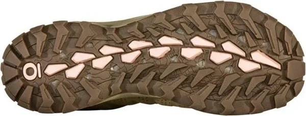 Oboz Women's Sypes Mid Leather Waterproof Hiking Boots Brown 8.5