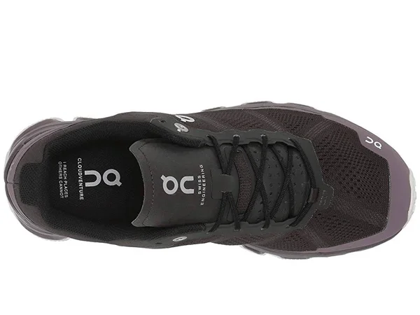 on Running Women's Cloudventure Shadow/Grape, 7.5