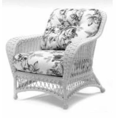 Sedona Patio Chair Woodard Frame Color: Pristine White, Cushion Color: Without Cushion