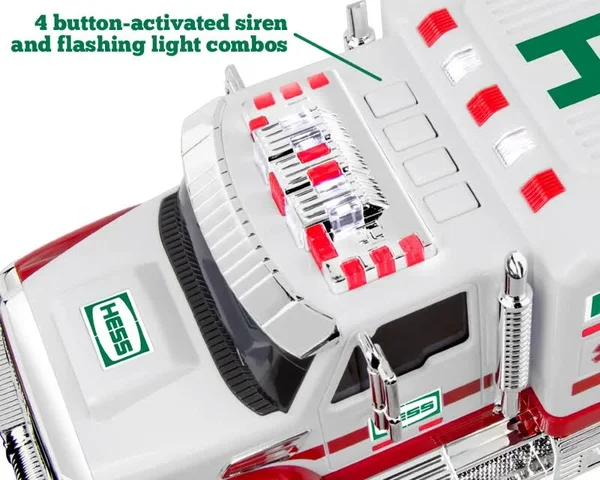 Hess 2020 Toy Truck - Ambulance and Rescue - Size: 4.4