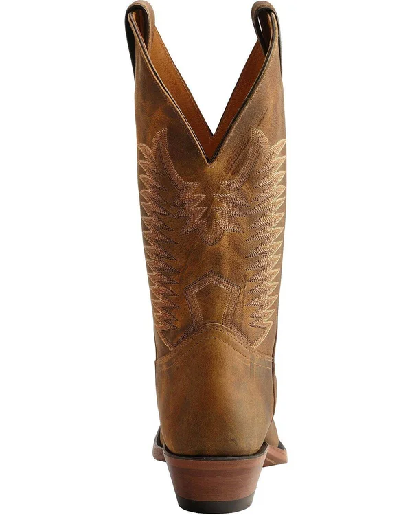 Boulet Western Boots Mens Cowboy Leather 1828