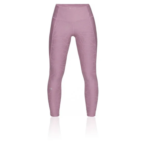 Under Armour Women's HeatGear Armour Ankle Crop Leggings, Size: XL, Purple