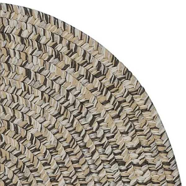 Porch & den Rockspring Braided Polypropylene Indoor/ Outdoor Rug - 2x3 - Black