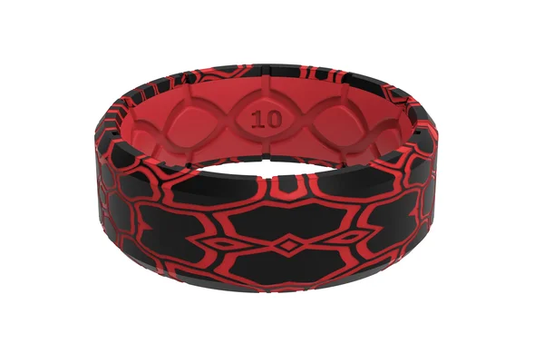 Groove Life Men's Kryptek Diablo 3D Camo Ring Silicone Ring - Size 7