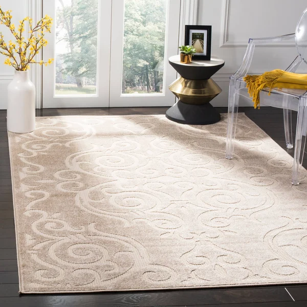 Safavieh Cottage COT932L 5&3x22 x 7&7x22 Light Beige - Cream Area Rug