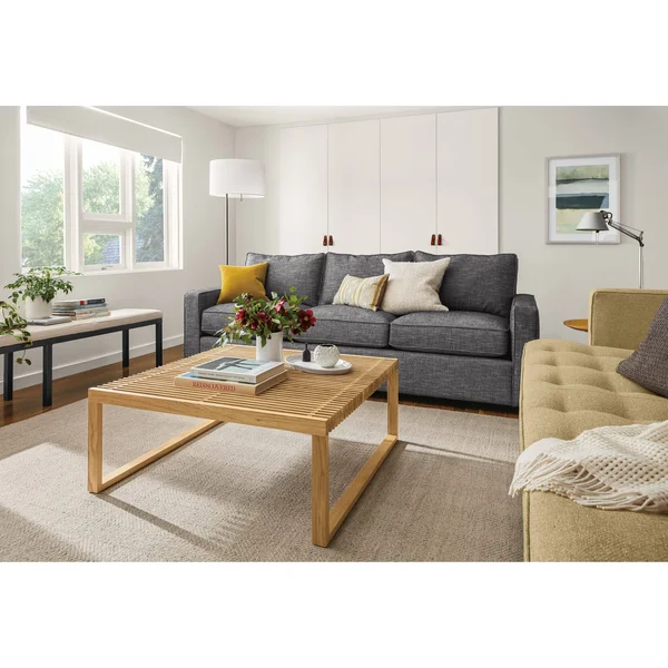 Room & Board, Modern Avilia Rug 6&x9& in Heather Grey