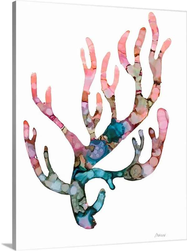 Sea Coral II, Canvas Wall Art, 18x24, Great Big Canvas