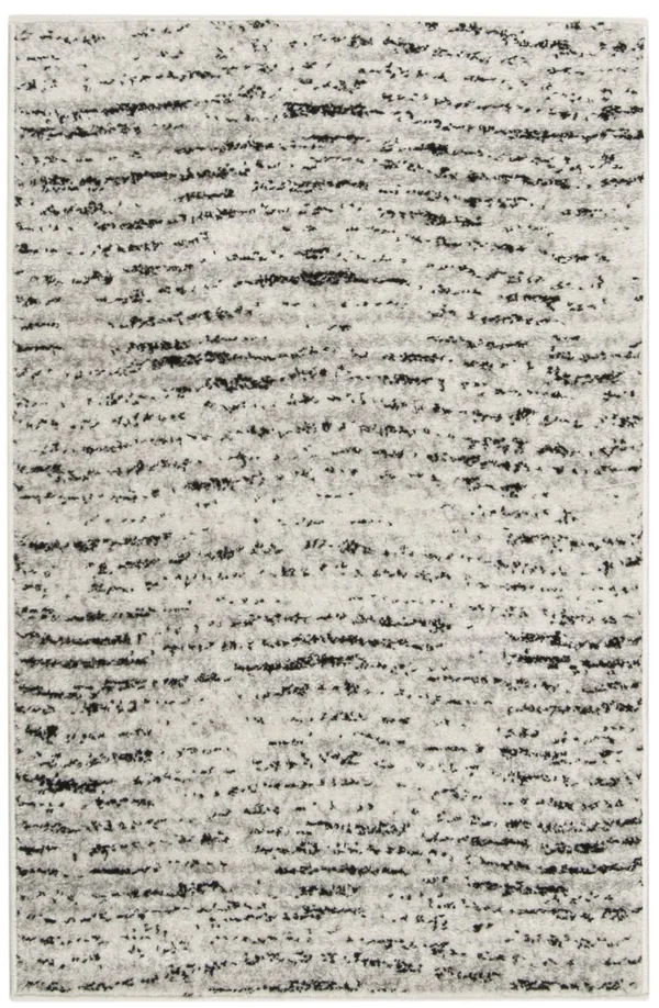 Safavieh Adirondack ADR117B 5&1x22 x 7&6x22 Ivory, Silver Area Rug