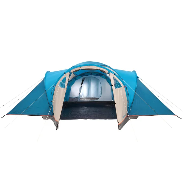 Quechua Camping Tent Arched - 6 Persons 3 Rooms Arpenaz 6.3 in Blue, Size All Other States