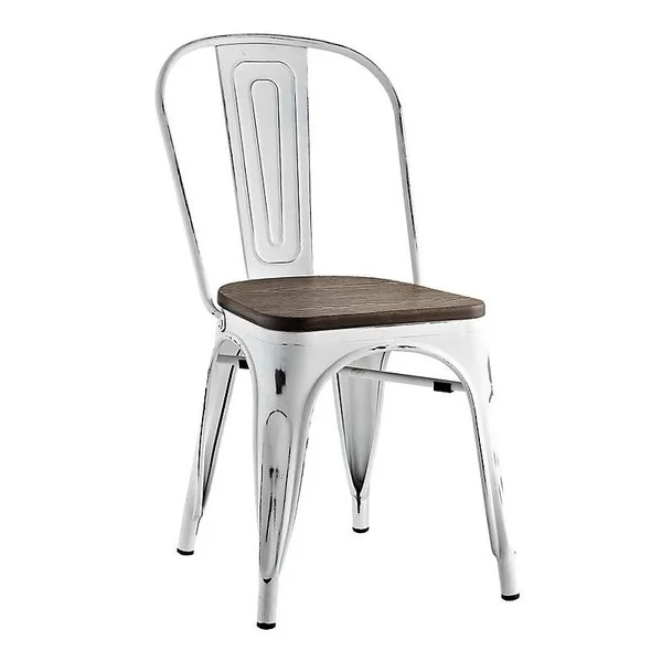 Williston Forge Ashlyn Solid Wood Dining Chair (Set of 4) - White