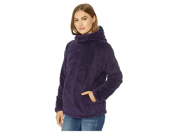 Burton Women's Lynx Pullover Fleece - Purple Velvet, Xs