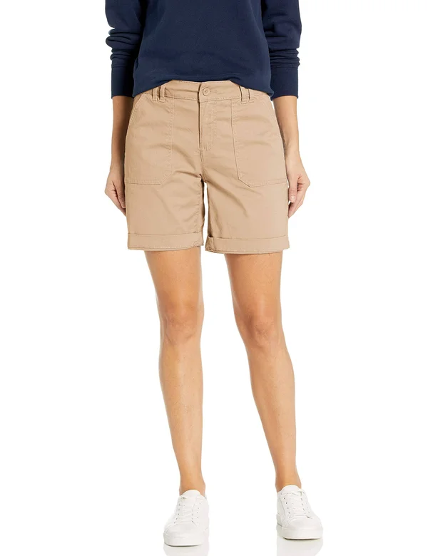 Lee Women's Regular Fit Utility Chino Walkshort