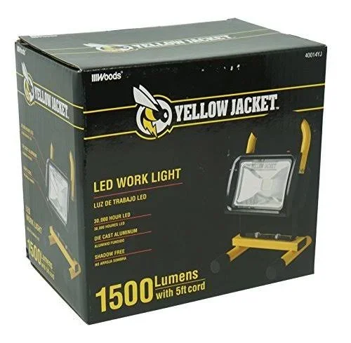 Coleman Cable 40014yj 1500L LED Work Light