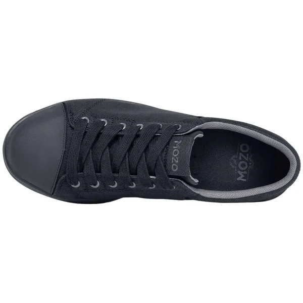 Mozo Men's Grind Slip Resistant Canvas Sneaker 10.5 Black