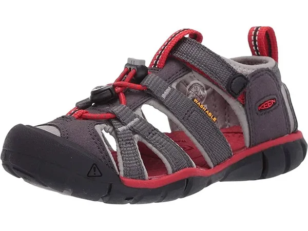 Keen Kids& Seacamp II CNX Sandal - 12 - Magnet, Drizzle