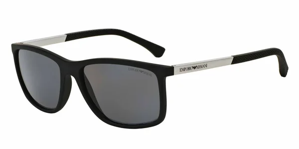 Emporio Armani EA4058 506381 Black Square Sunglasses