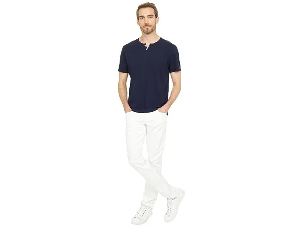 Men's Hudson Jeans Blake Slim Straight Leg Jeans, Size 40 - White
