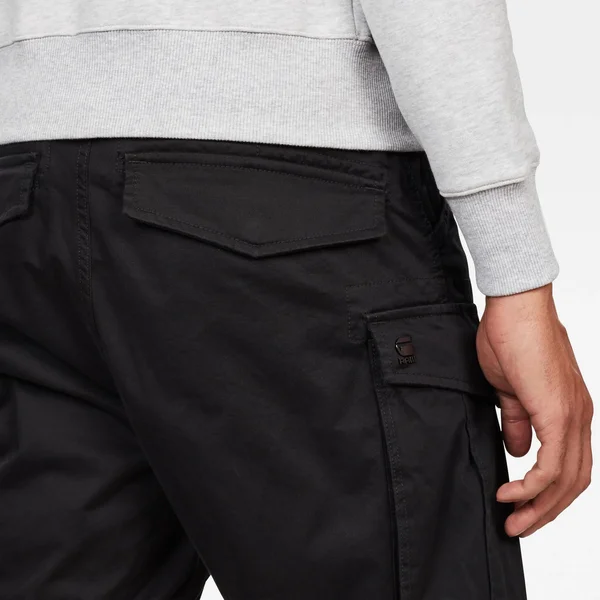 G-Star Raw Rovic Zip Loose 1/2 - Black - Casual Shorts