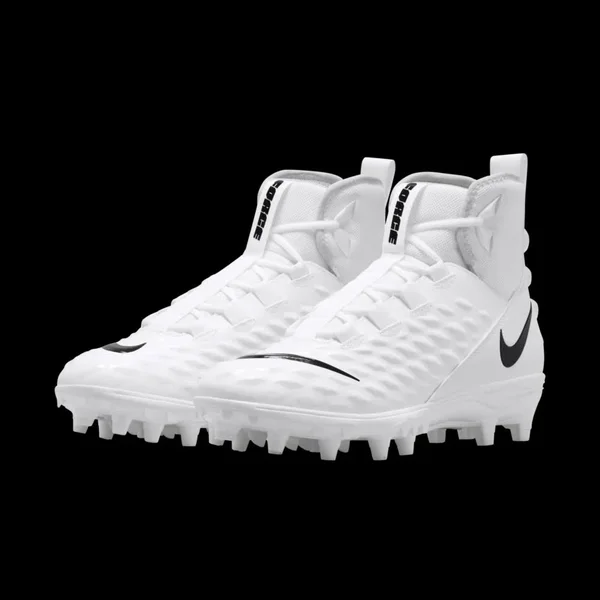 Nike Force Savage Varsity 2 Men's Football Cleats in White, Size: 8.5, AQ8155-100