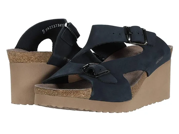 Mephisto Terie Navy Sandalbuck - Women's, Size: 10