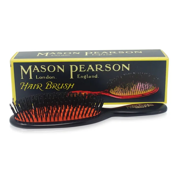 Boar Bristle - Pocket Bristle Pure Bristle Hair Brush - 1pc